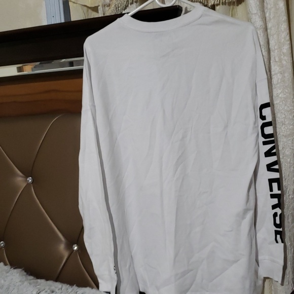 CONVERSE WOMEN'S STRETCH LONG SLEEVES TEE SZ SMALL - Picture 5 of 8